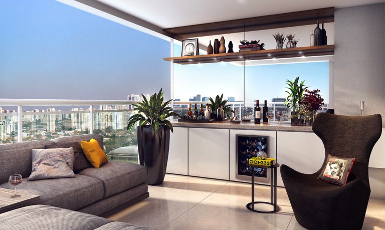 Pinheiros – Aptº Padrão – 1 Dormit. c/ 42 m2 – 1 Suite c/ 1 Vaga (Entrega em 10/2017) Pinheiros – Aptº Padrão – 1 Dormit. c/ 42 m2 – 1 Suite c/ 1 Vaga (Entrega em 10/2017)